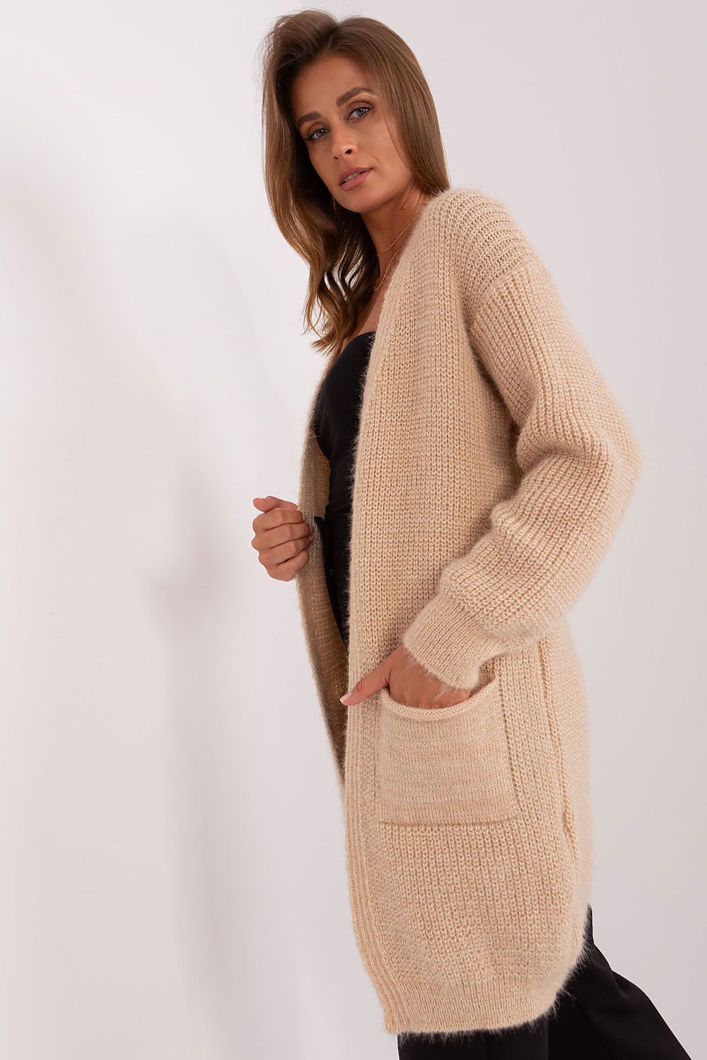  Svetr na zapínání  model 187476 Italy Moda 