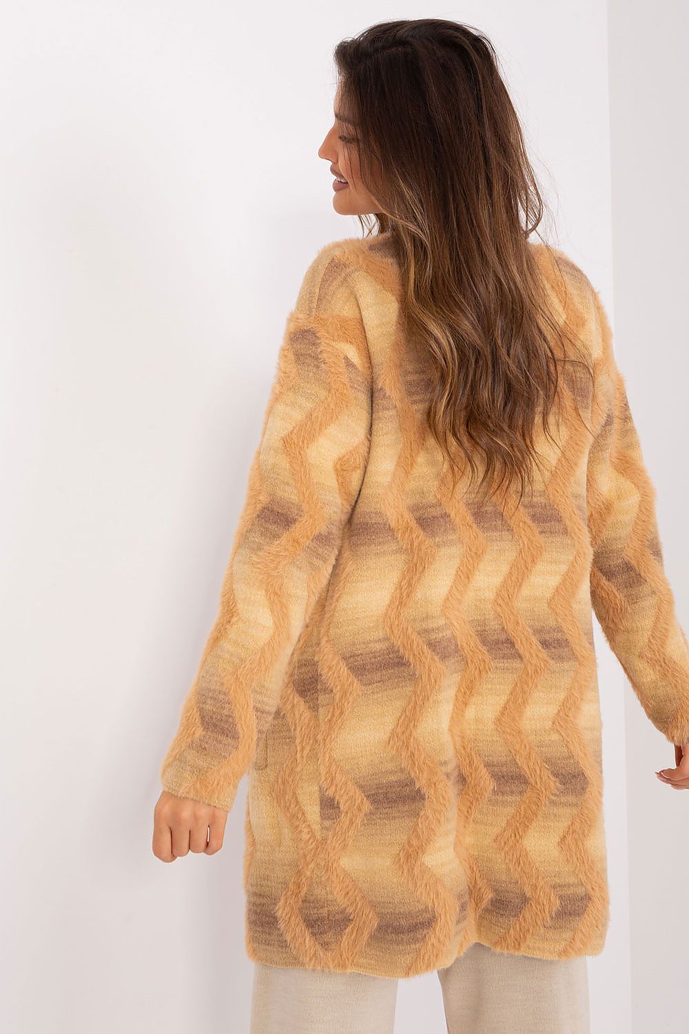  Svetr na zapínání  model 188856 AT 