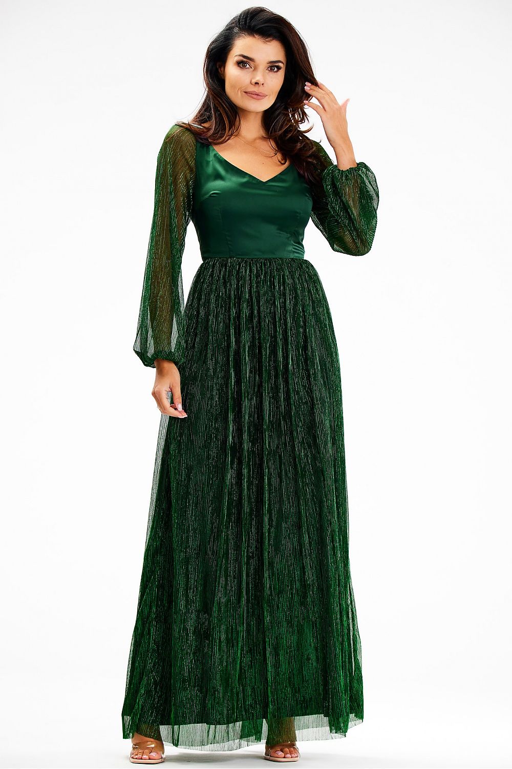  Dlouhé šaty  model 189438 awama 