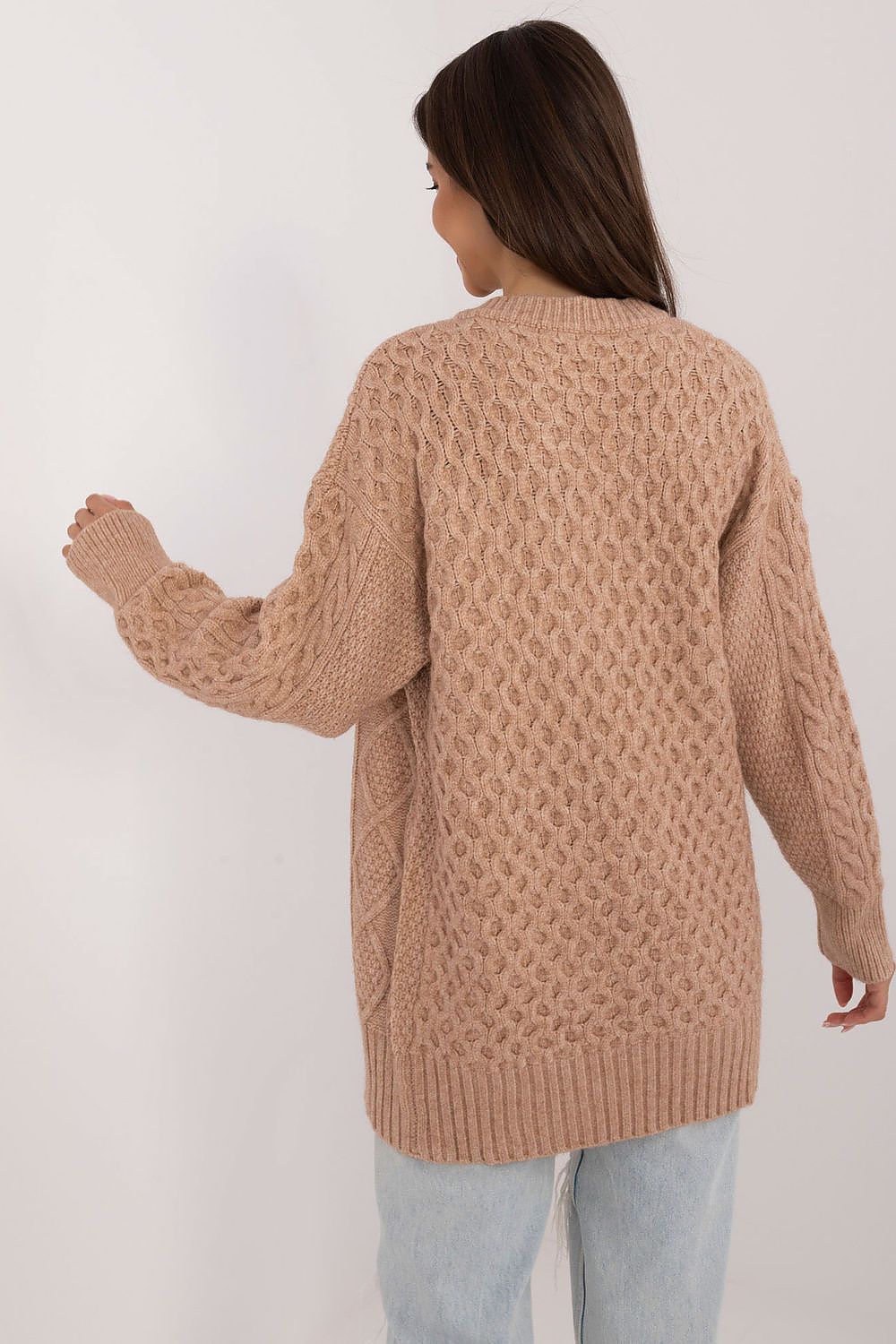  Svetr na zapínání  model 199630 AT 