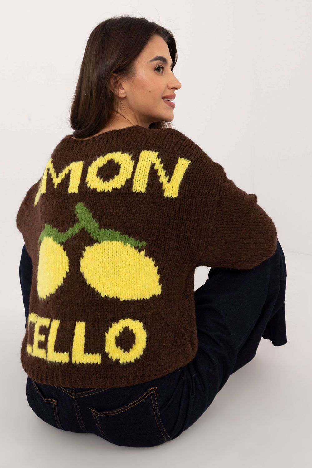  Svetr na zapínání  model 200481 Italy Moda 