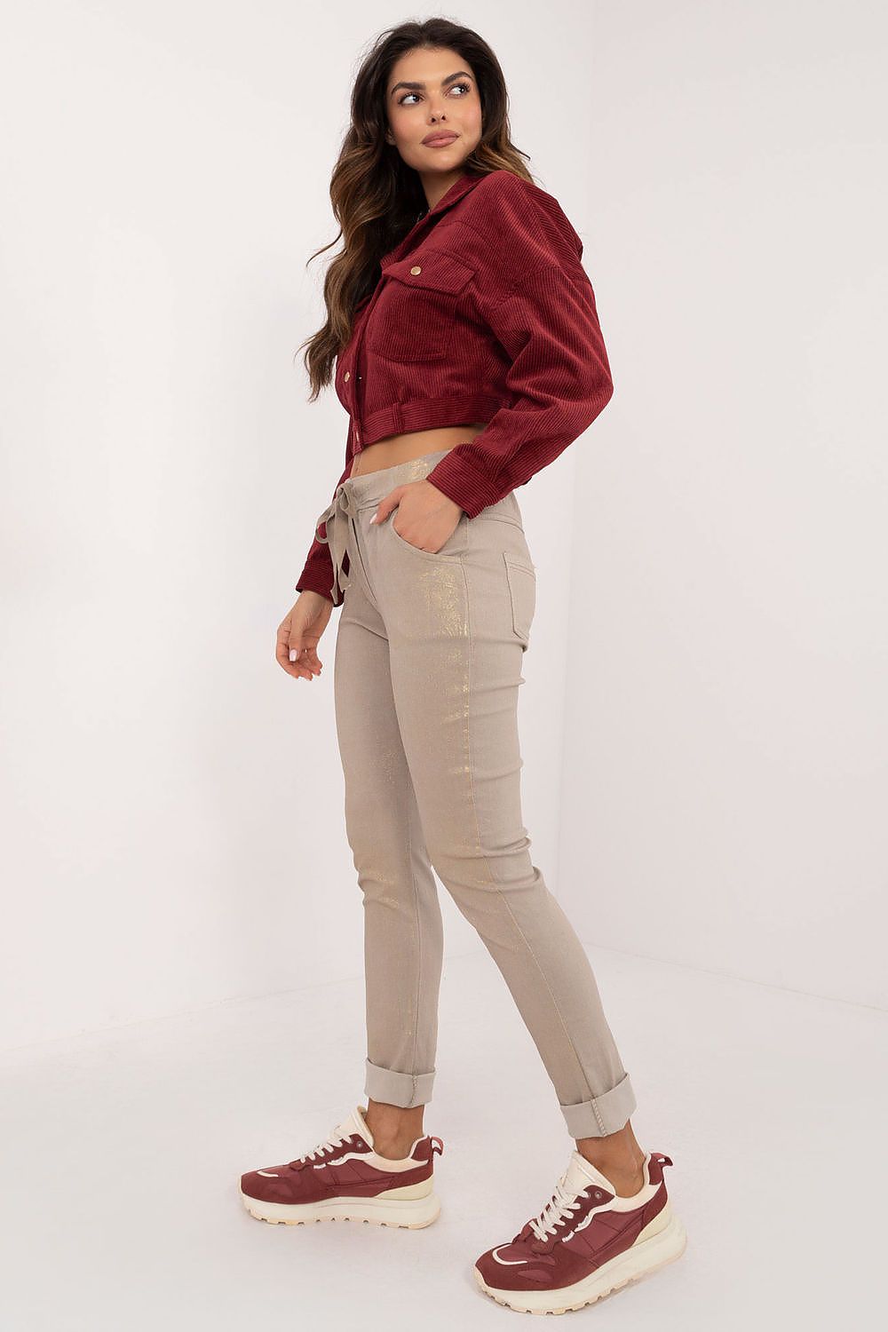  Dámské kalhoty  model 201865 Italy Moda 