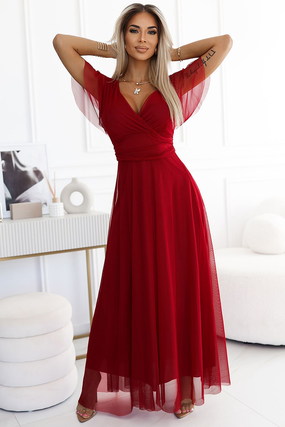  Dlouhé šaty  model 202448 Numoco 