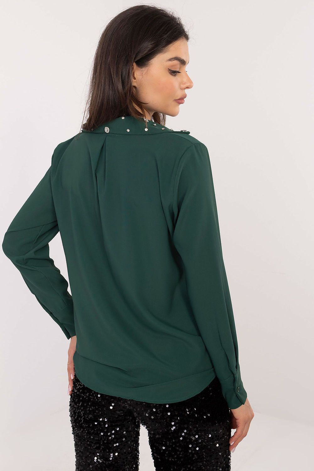  Košile s dlouhým rukávem  model 203103 Italy Moda 