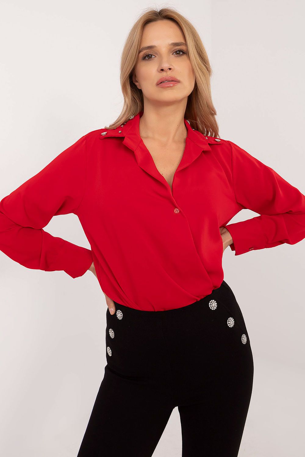  Košile s dlouhým rukávem  model 203400 Italy Moda 