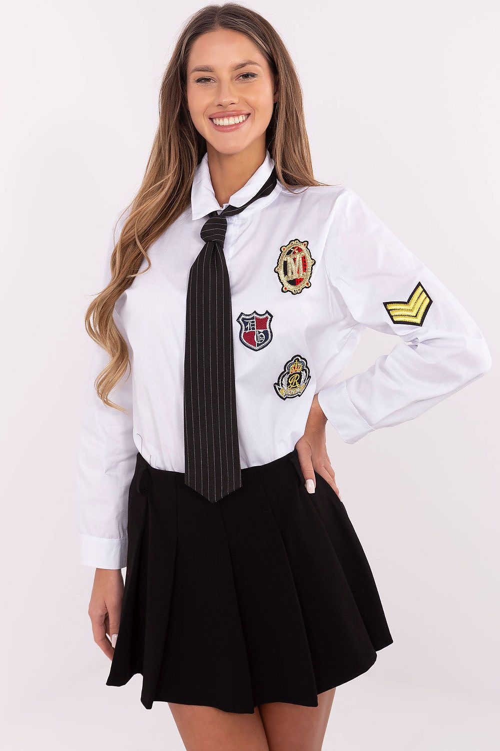  Košile s dlouhým rukávem  model 203948 Italy Moda 