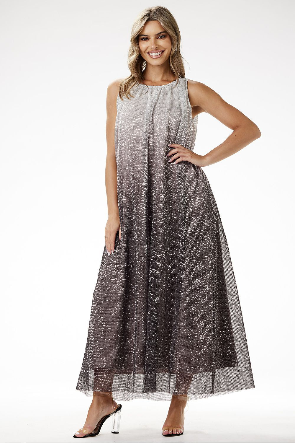  Dlouhé šaty  model 204239 awama 
