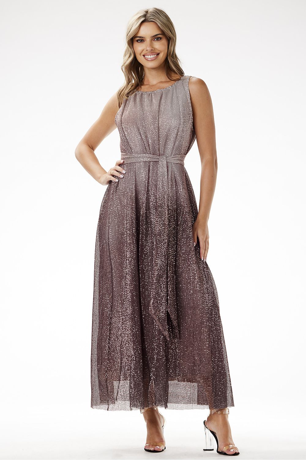  Dlouhé šaty  model 204240 awama 