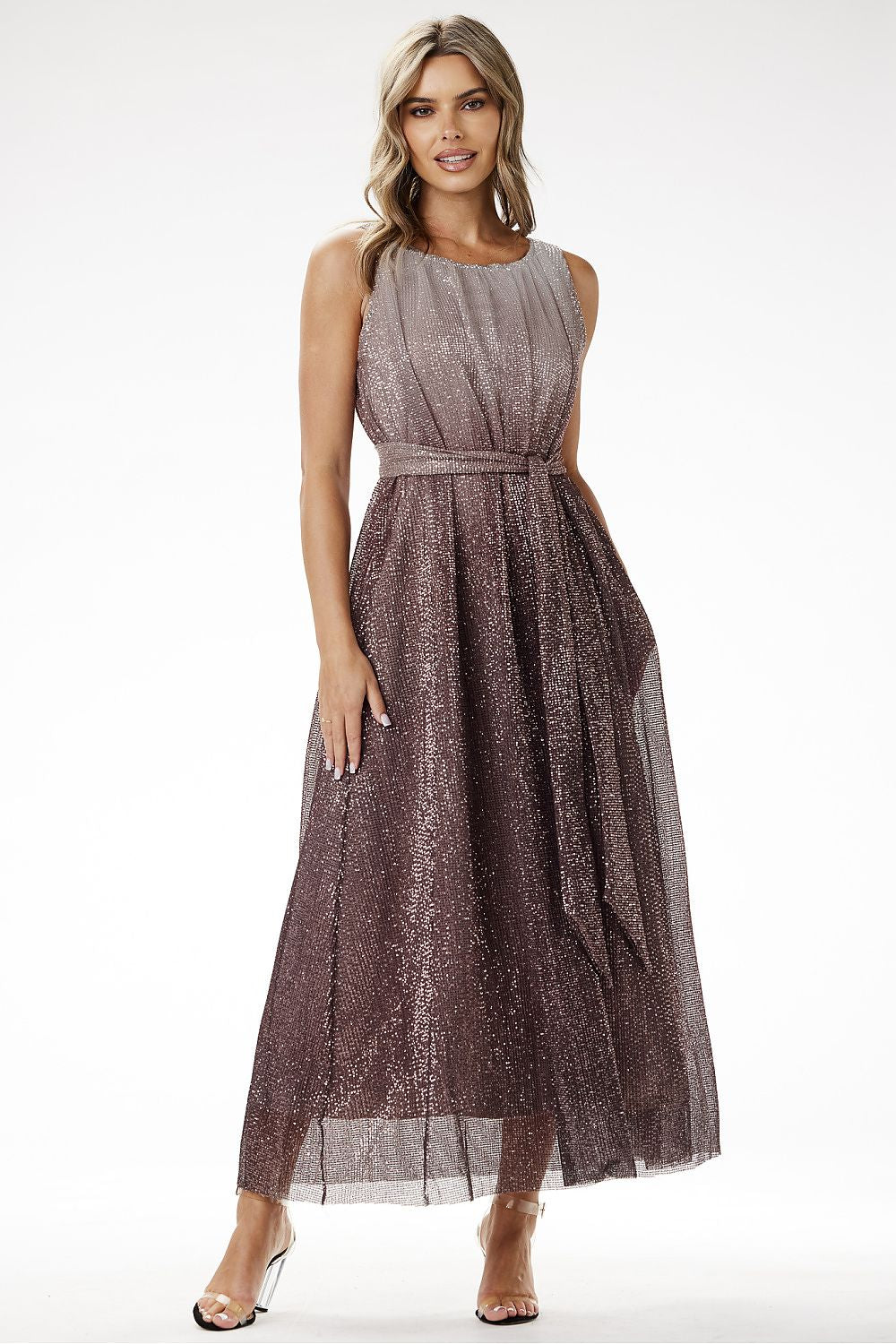  Dlouhé šaty  model 204240 awama 