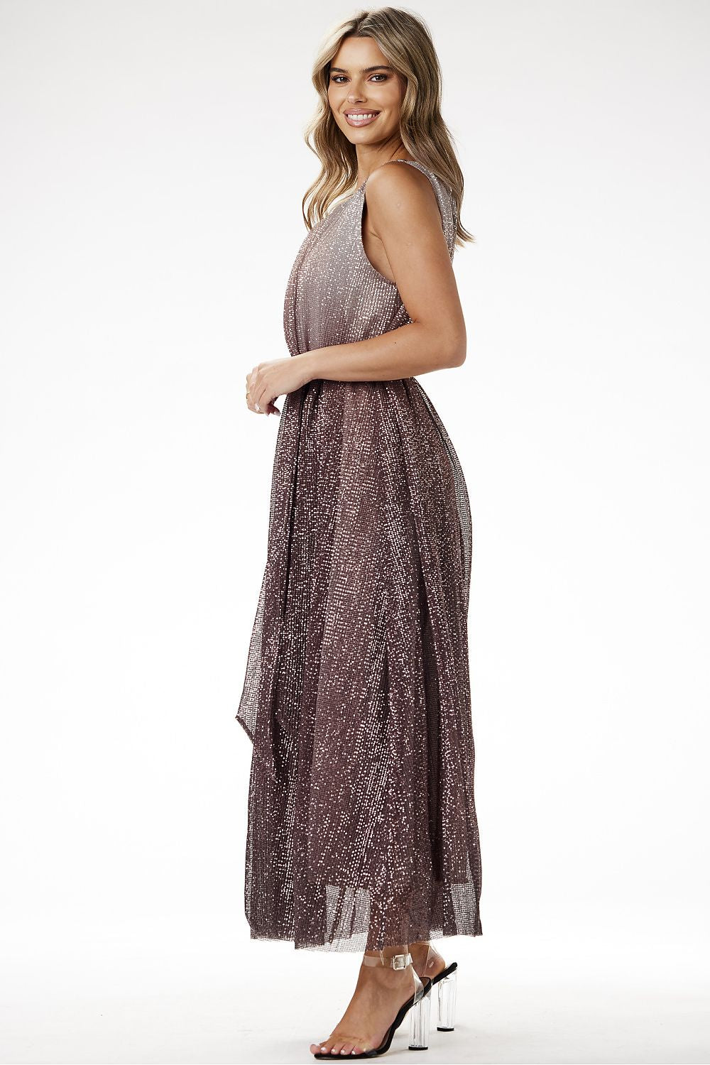  Dlouhé šaty  model 204240 awama 