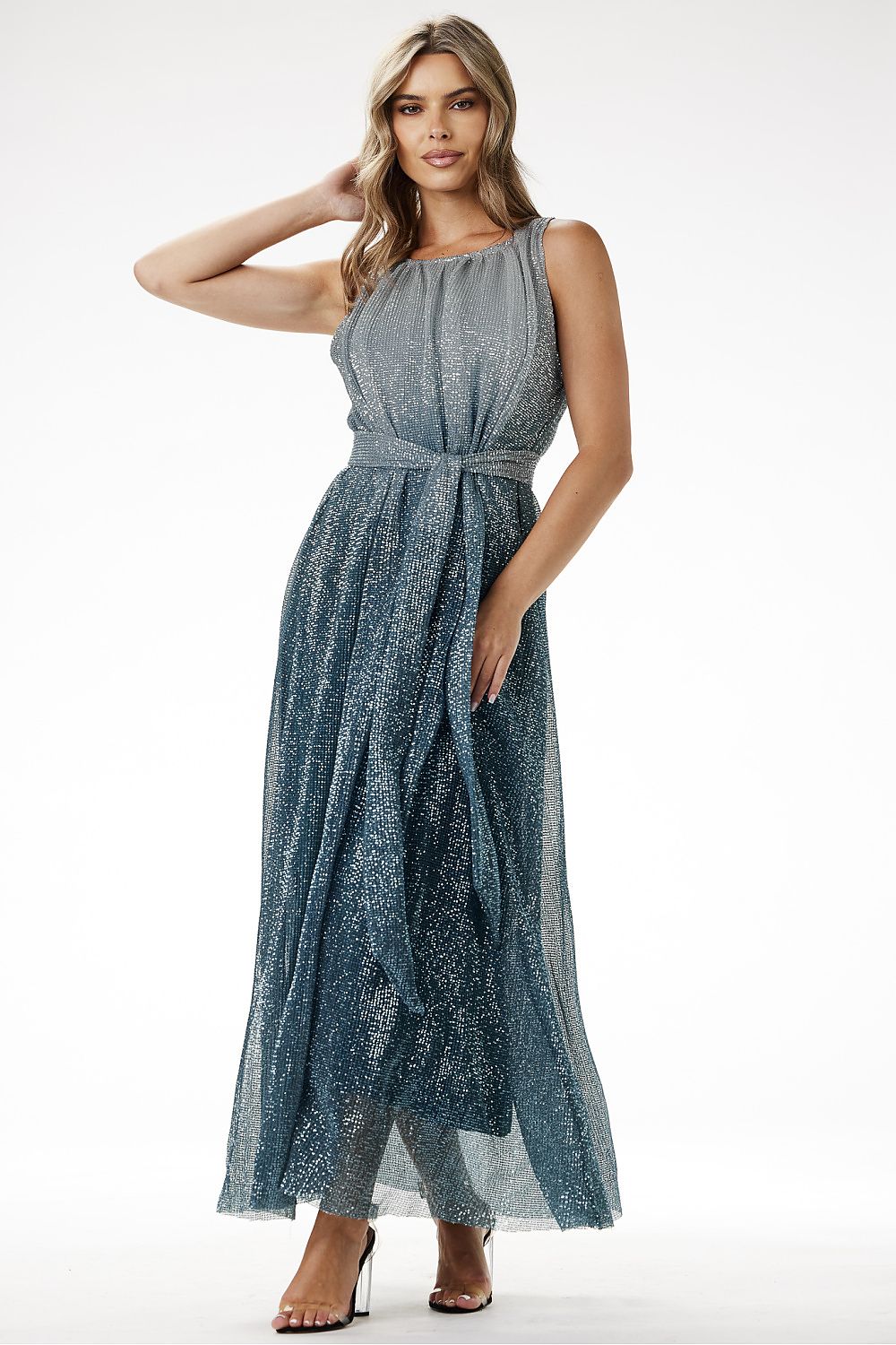  Dlouhé šaty  model 204241 awama 
