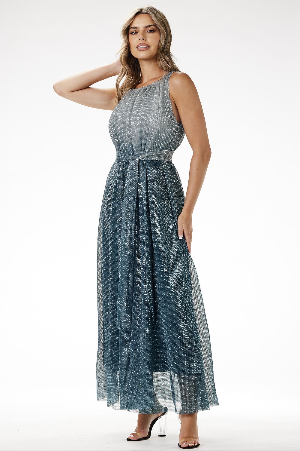  Dlouhé šaty  model 204241 awama 