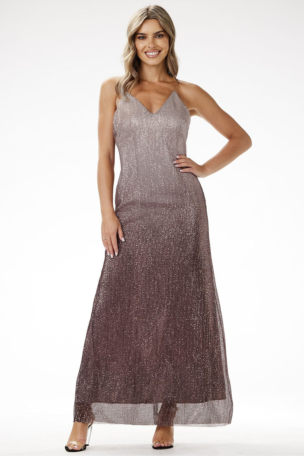  Dlouhé šaty  model 204246 awama 