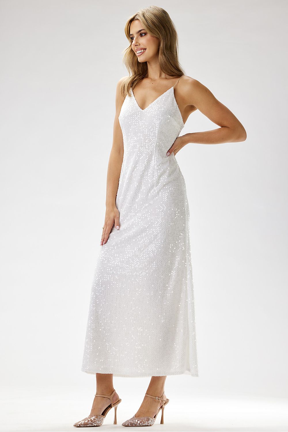  Dlouhé šaty  model 204259 awama 
