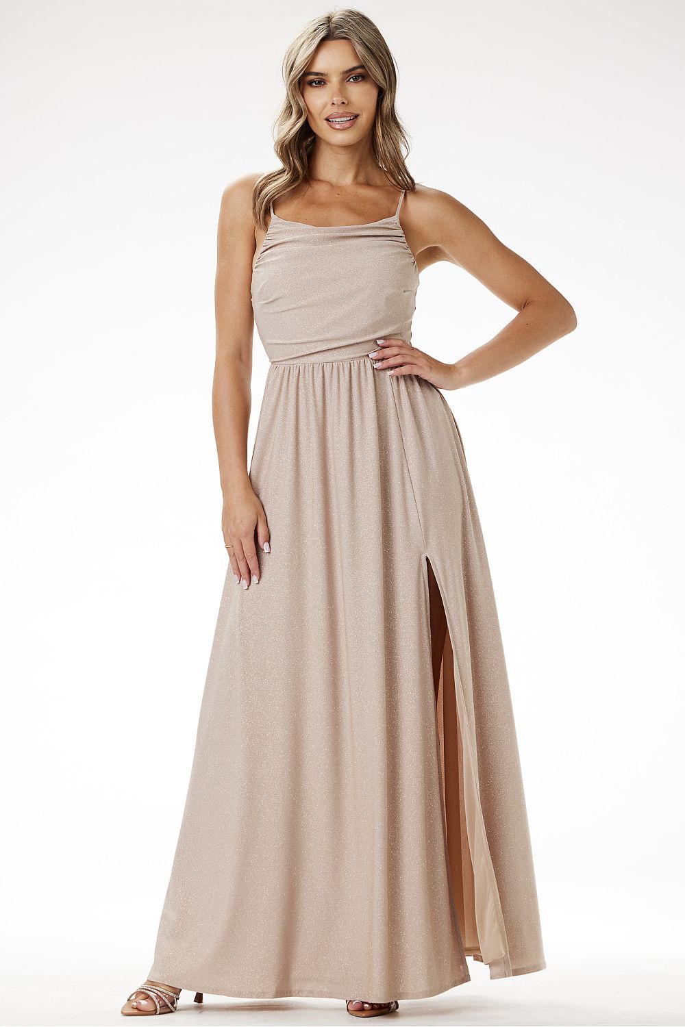  Dlouhé šaty  model 204265 awama 