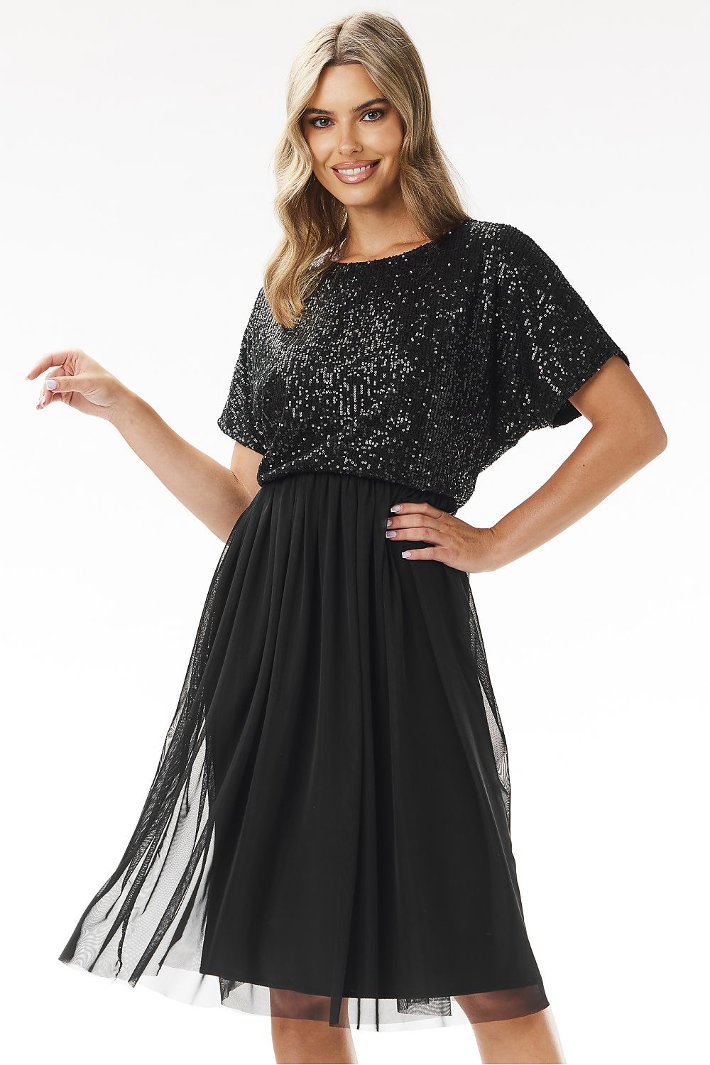  Večerní šaty model 204289 awama 