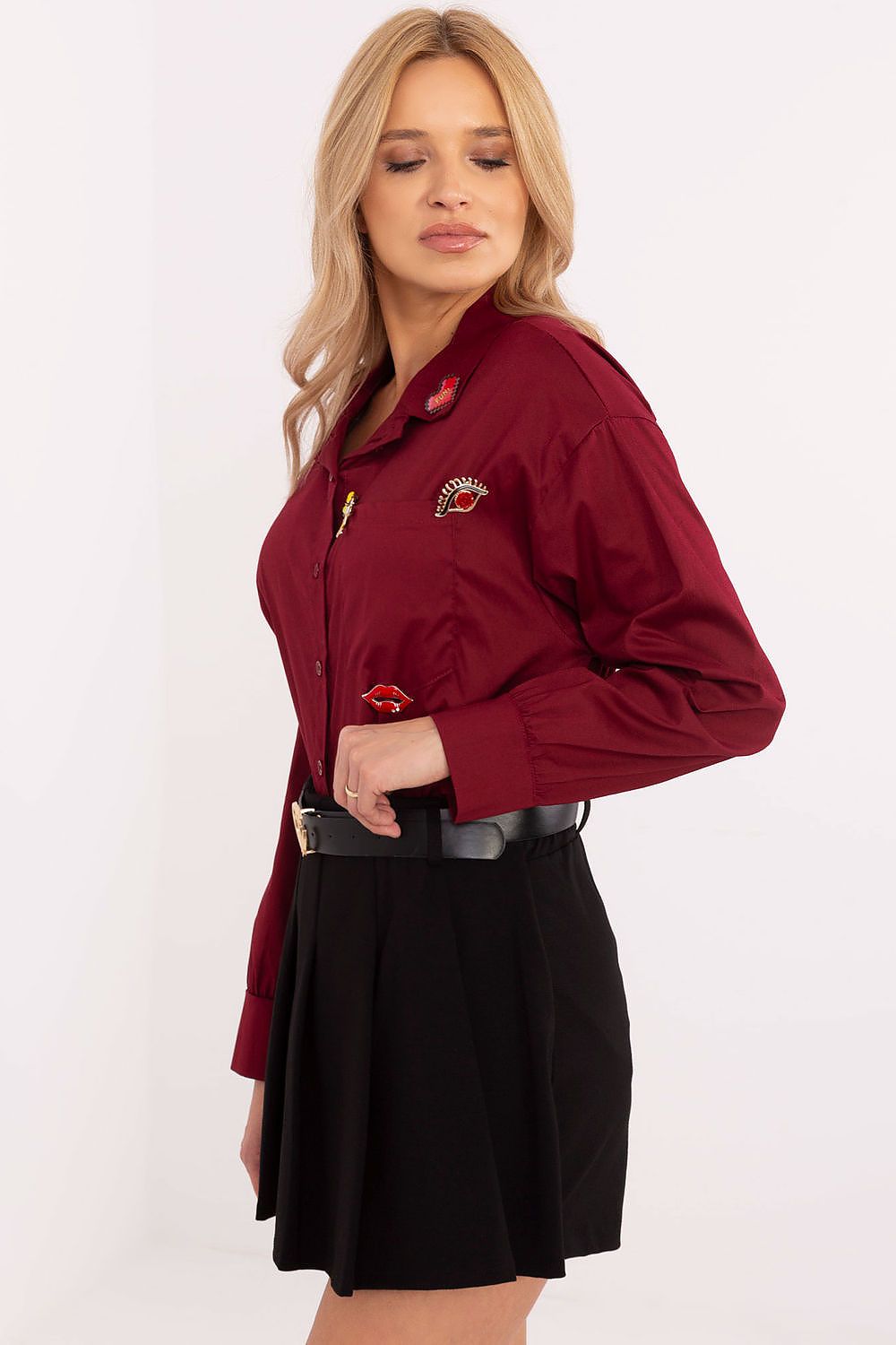  Košile s dlouhým rukávem  model 204357 Italy Moda 