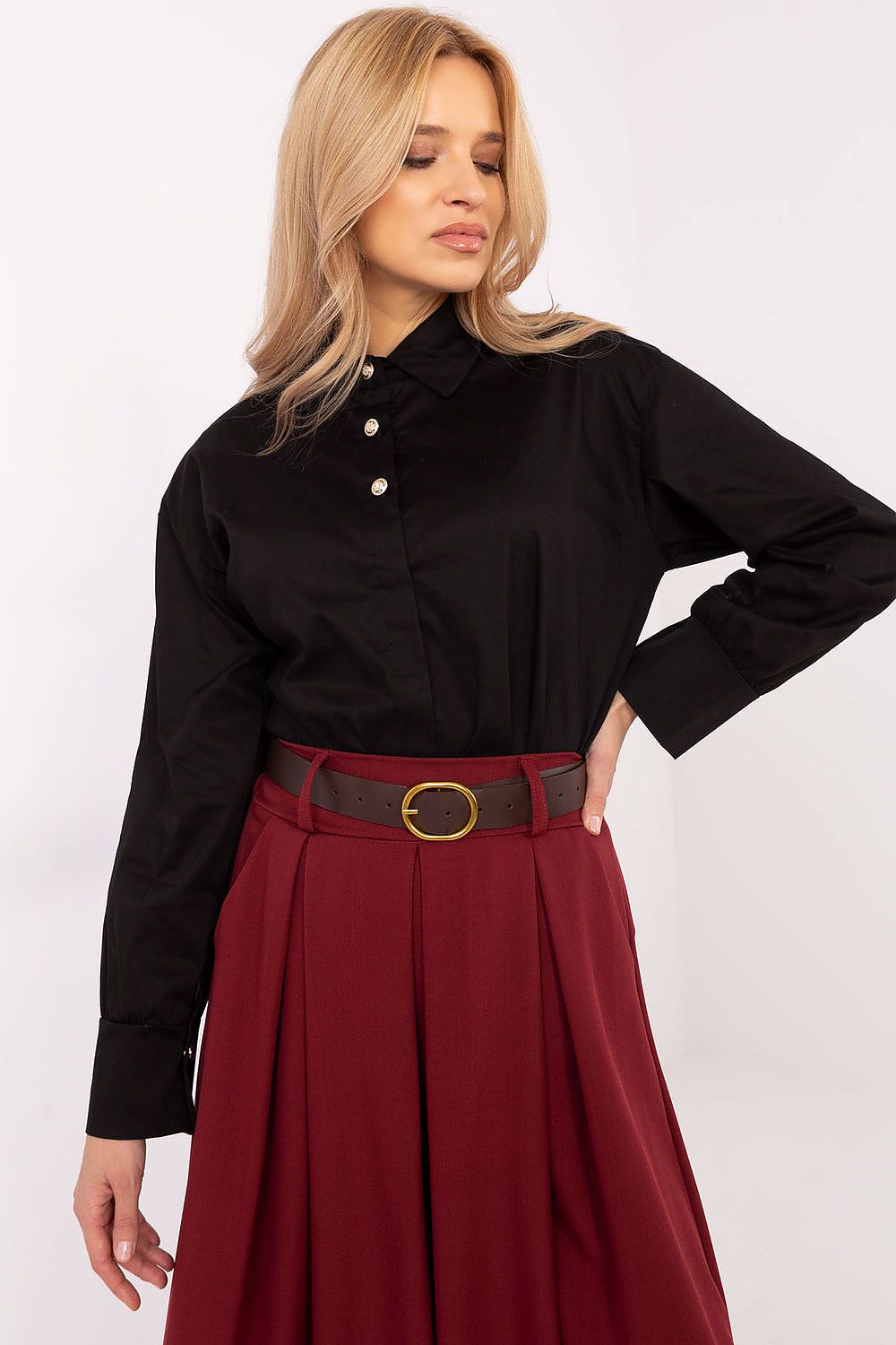  Košile s dlouhým rukávem  model 204367 Italy Moda 
