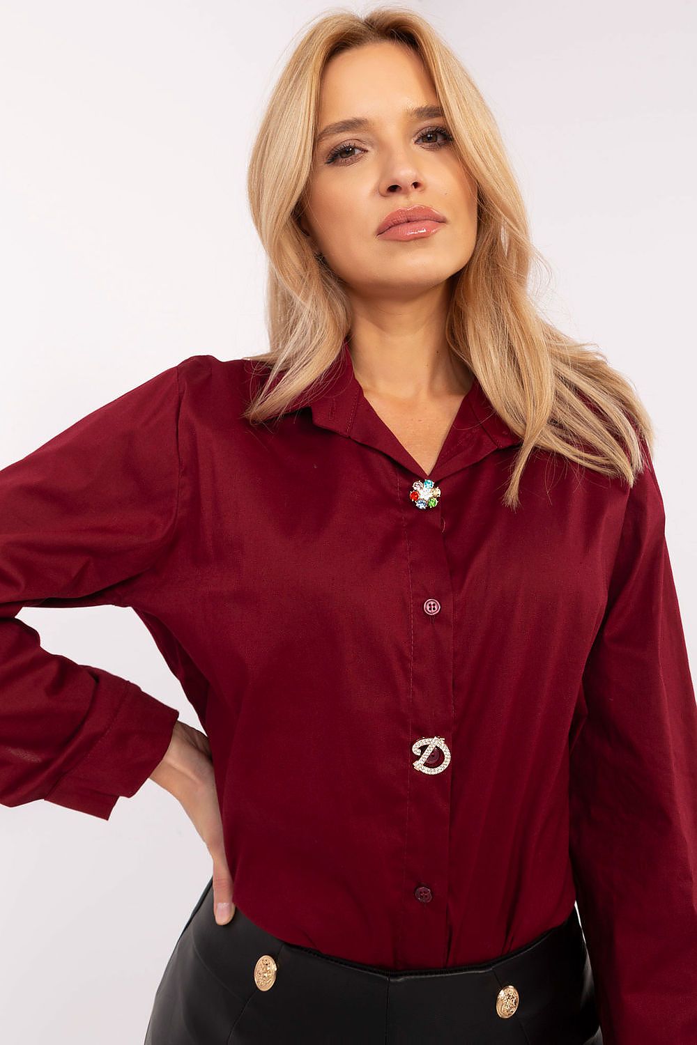  Košile s dlouhým rukávem  model 204380 Italy Moda 