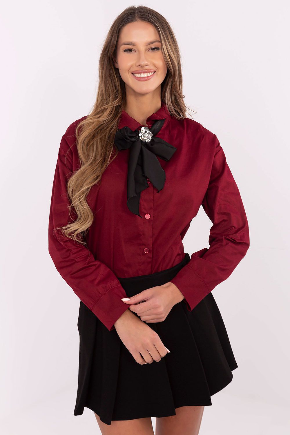  Košile s dlouhým rukávem  model 204399 Italy Moda 