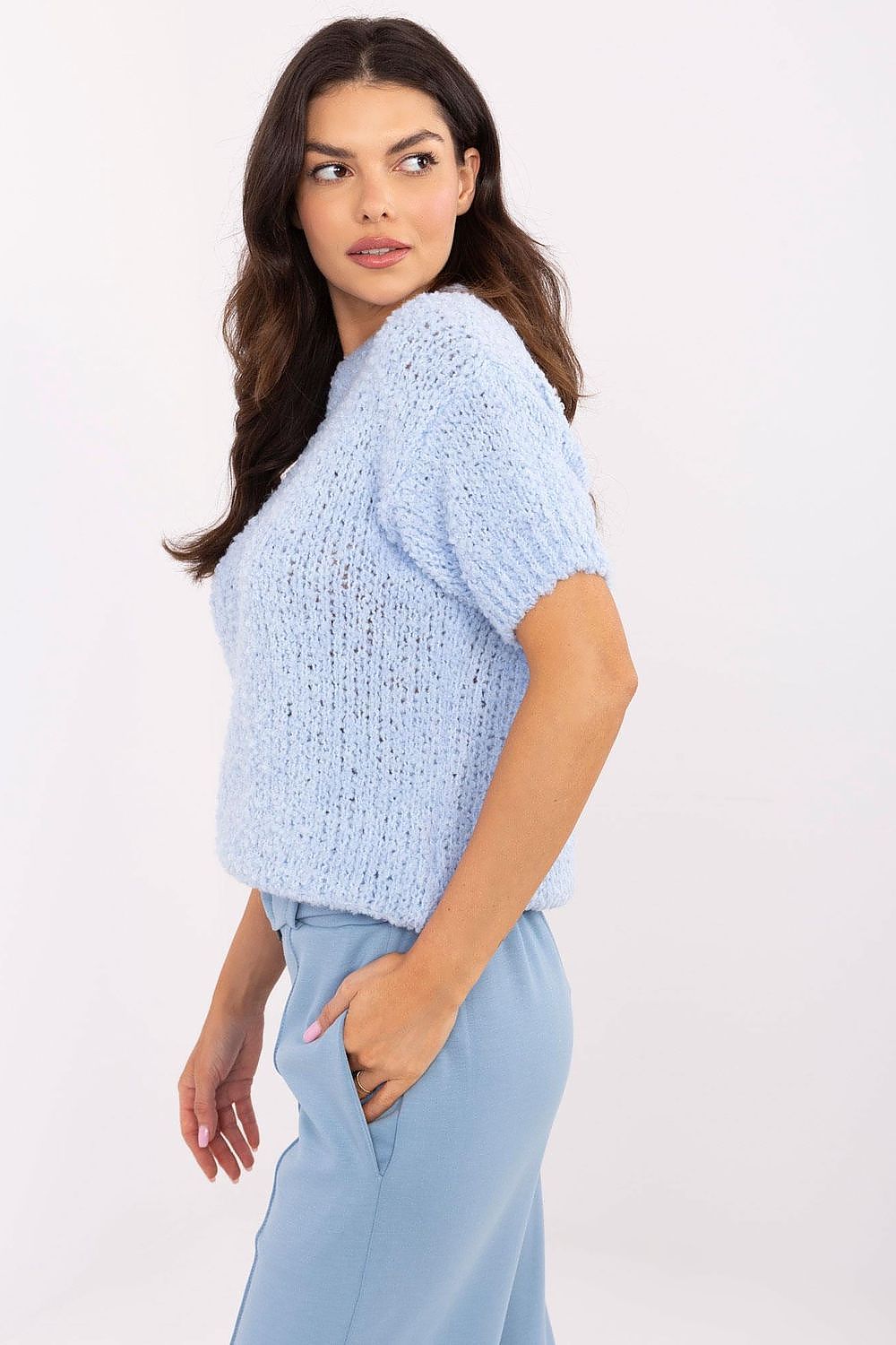  Svetr s krátkým rukávem  model 206943 Italy Moda 