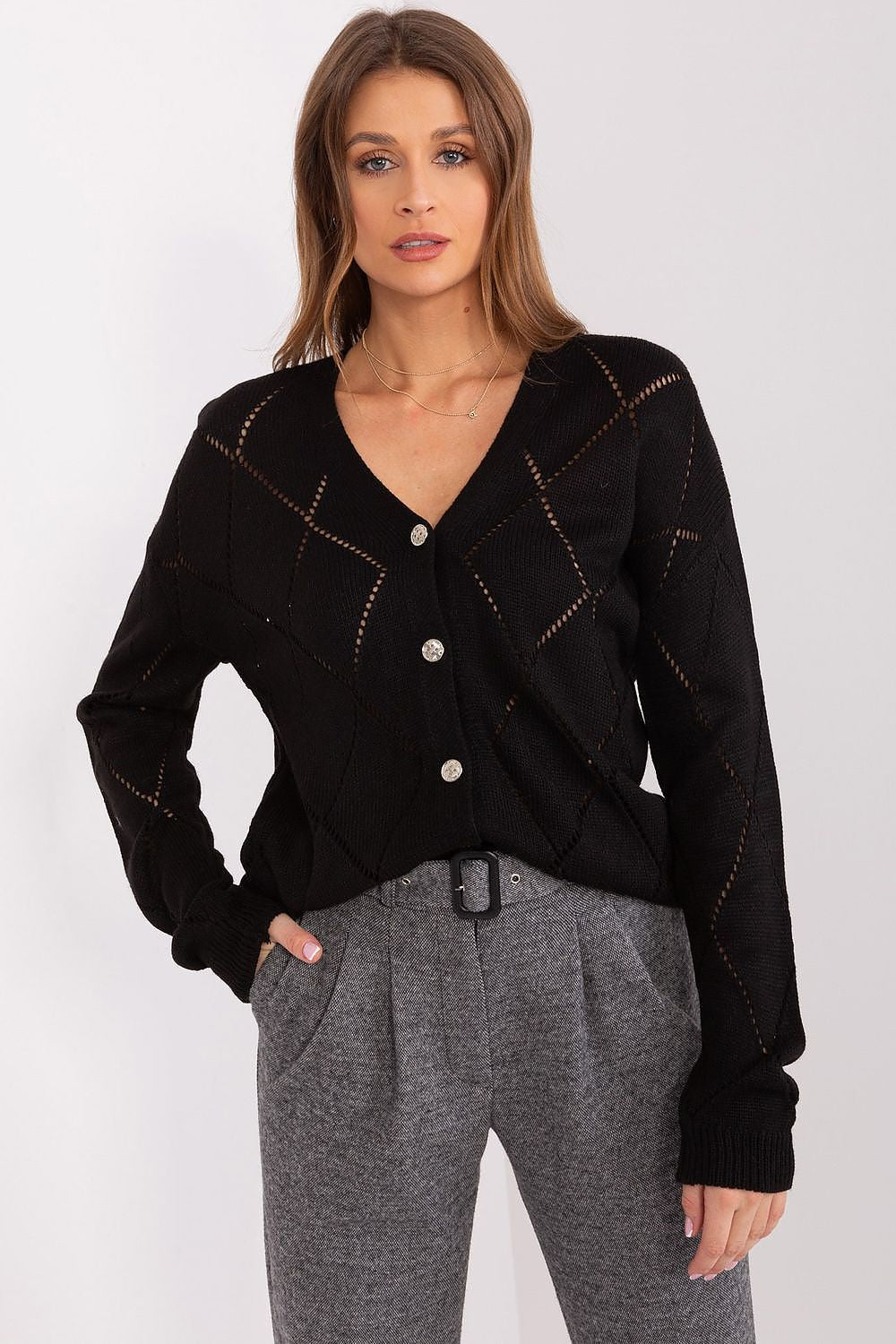  Svetr na zapínání  model 208629 Rue Paris 
