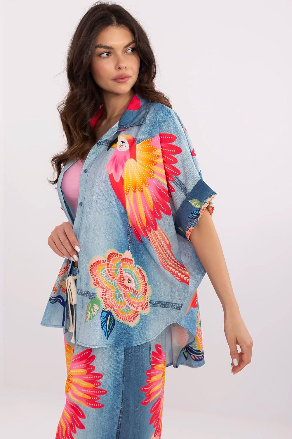  Košile s krátkým rukávem  model 210033 Italy Moda 