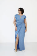  Dlouhé šaty  model 215331 Jersa 