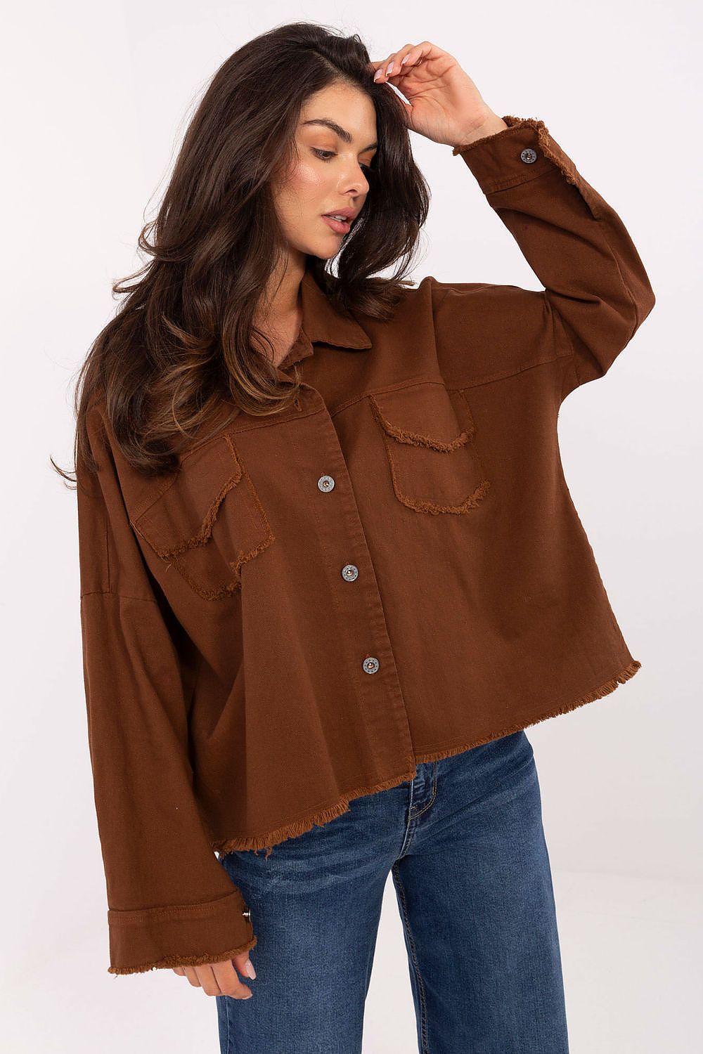  Košile s dlouhým rukávem  model 216740 Rue Paris 