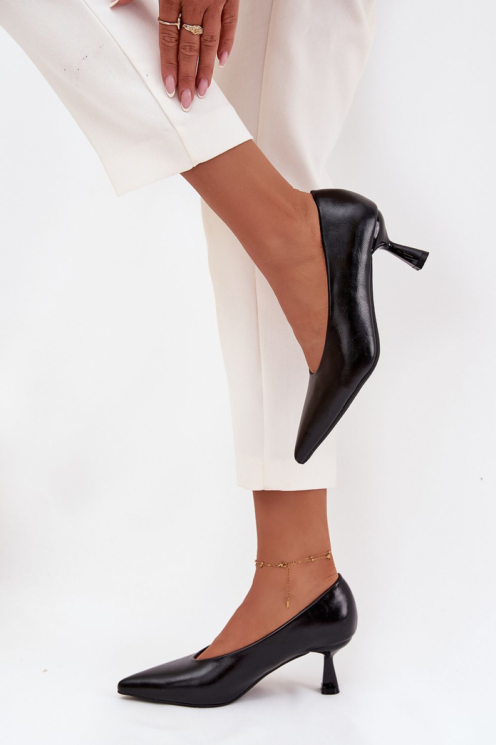  Lodičky na podpatku  model 217851 Step in style 