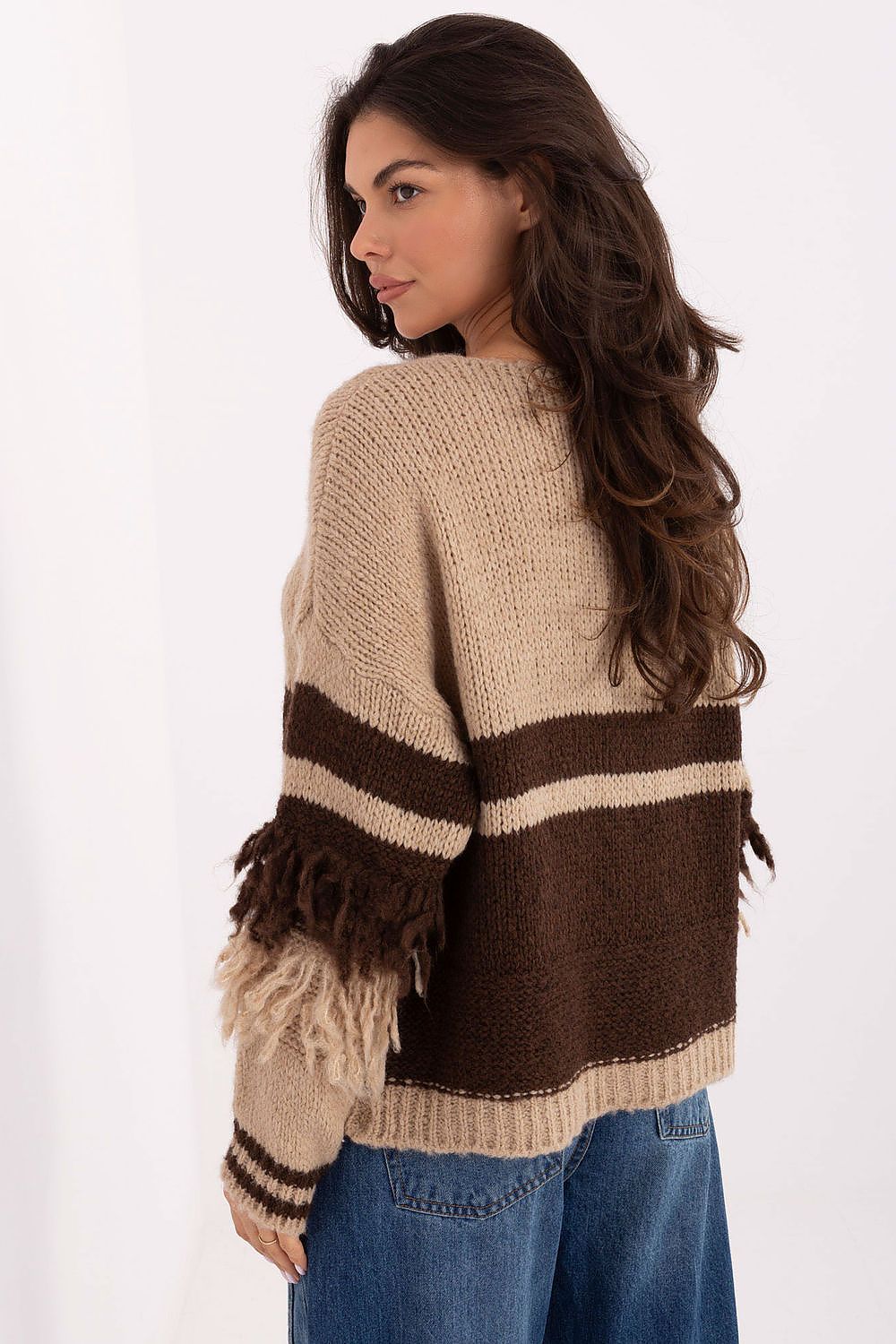  Svetr na zapínání  model 218011 Italy Moda 