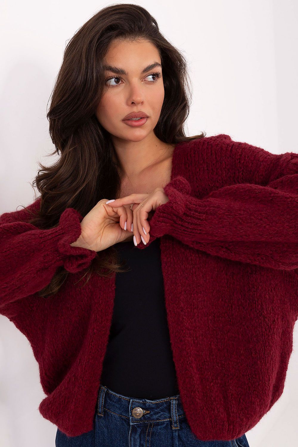  Svetr na zapínání  model 218243 Rue Paris 