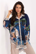  Košile s dlouhým rukávem  model 218393 Rue Paris 