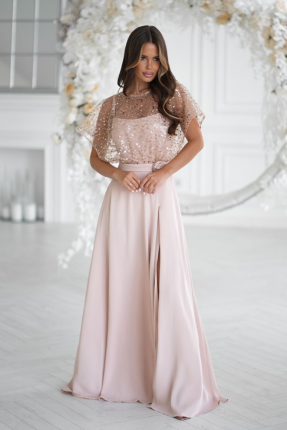  Dlouhé šaty  model 219689 Bicotone 