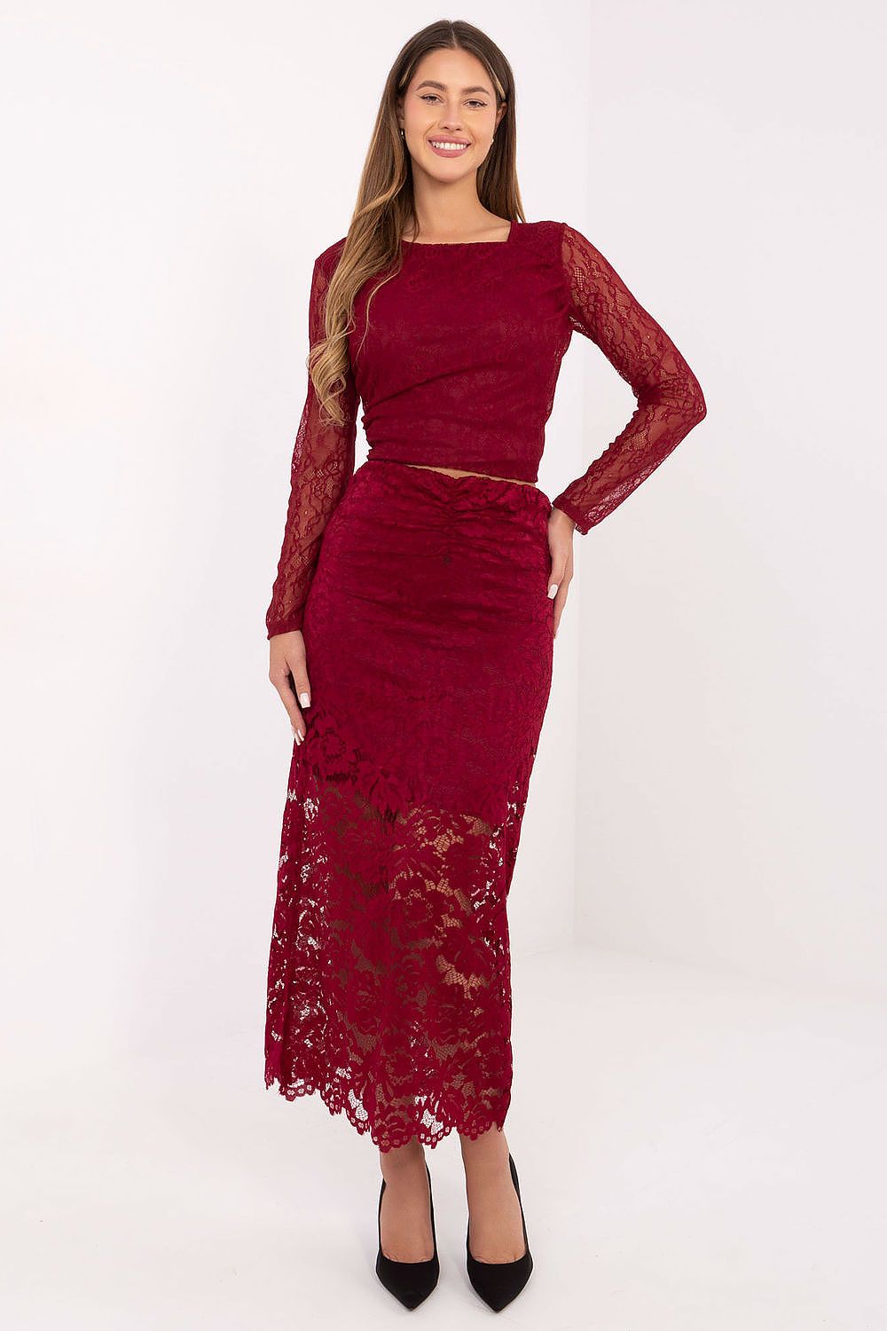  Krajková sukně model 220326 Italy Moda 