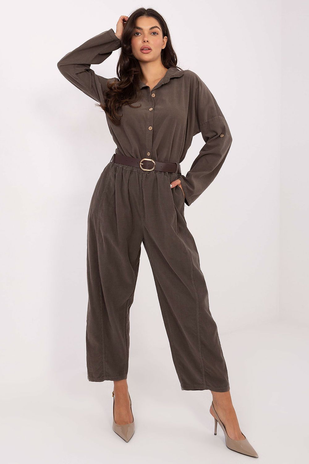 Košile s dlouhým rukávem  model 220824 Italy Moda 