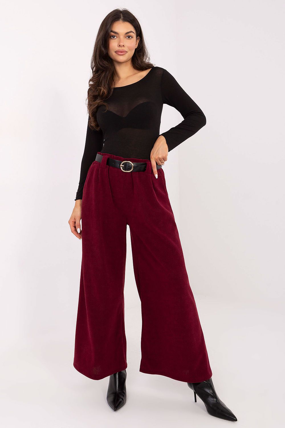  Kordové kalhoty model 220876 Rue Paris 