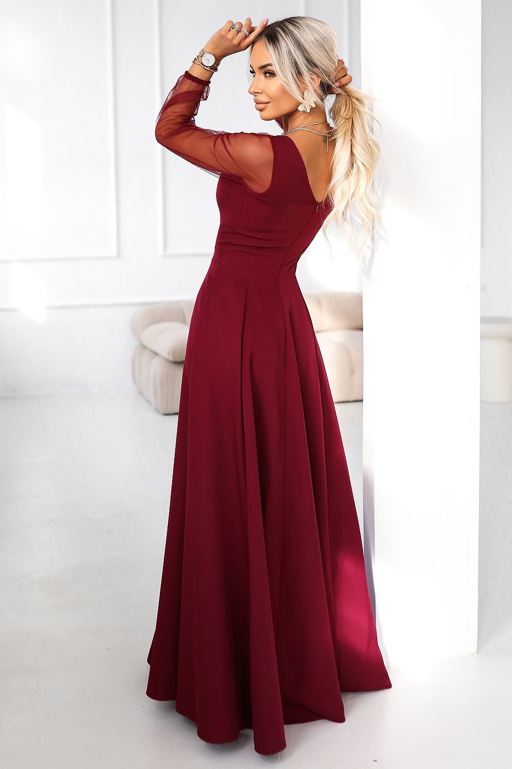  Dlouhé šaty  model 222146 Numoco 