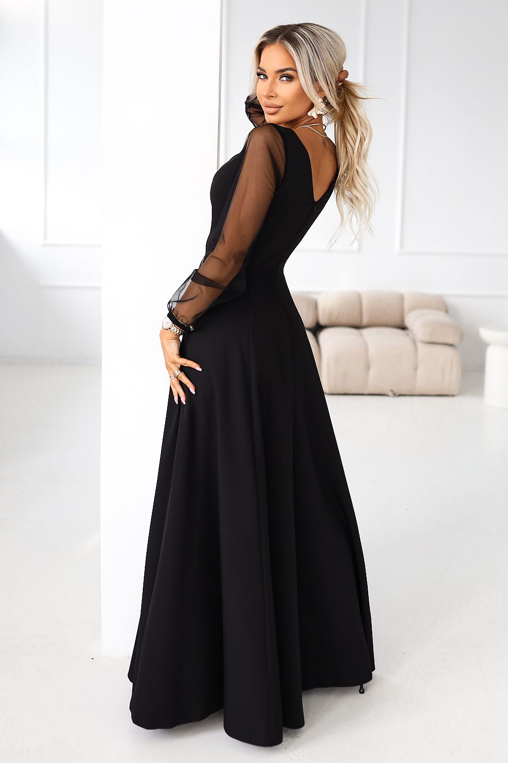  Dlouhé šaty  model 222147 Numoco 