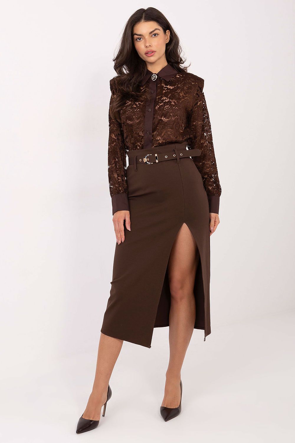  Košile s dlouhým rukávem  model 222321 Italy Moda 