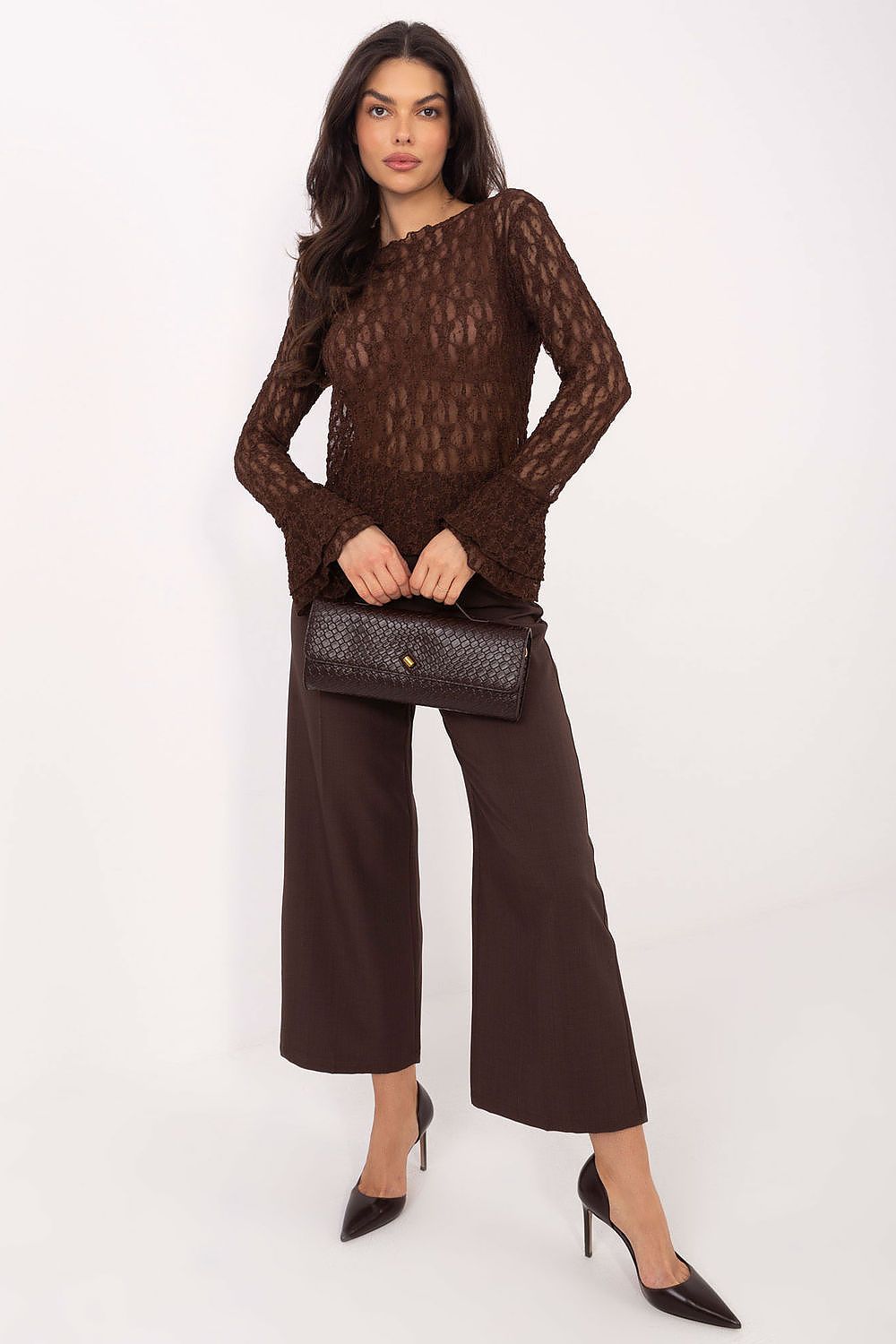 Hedvábná blůza model 222447 Italy Moda 