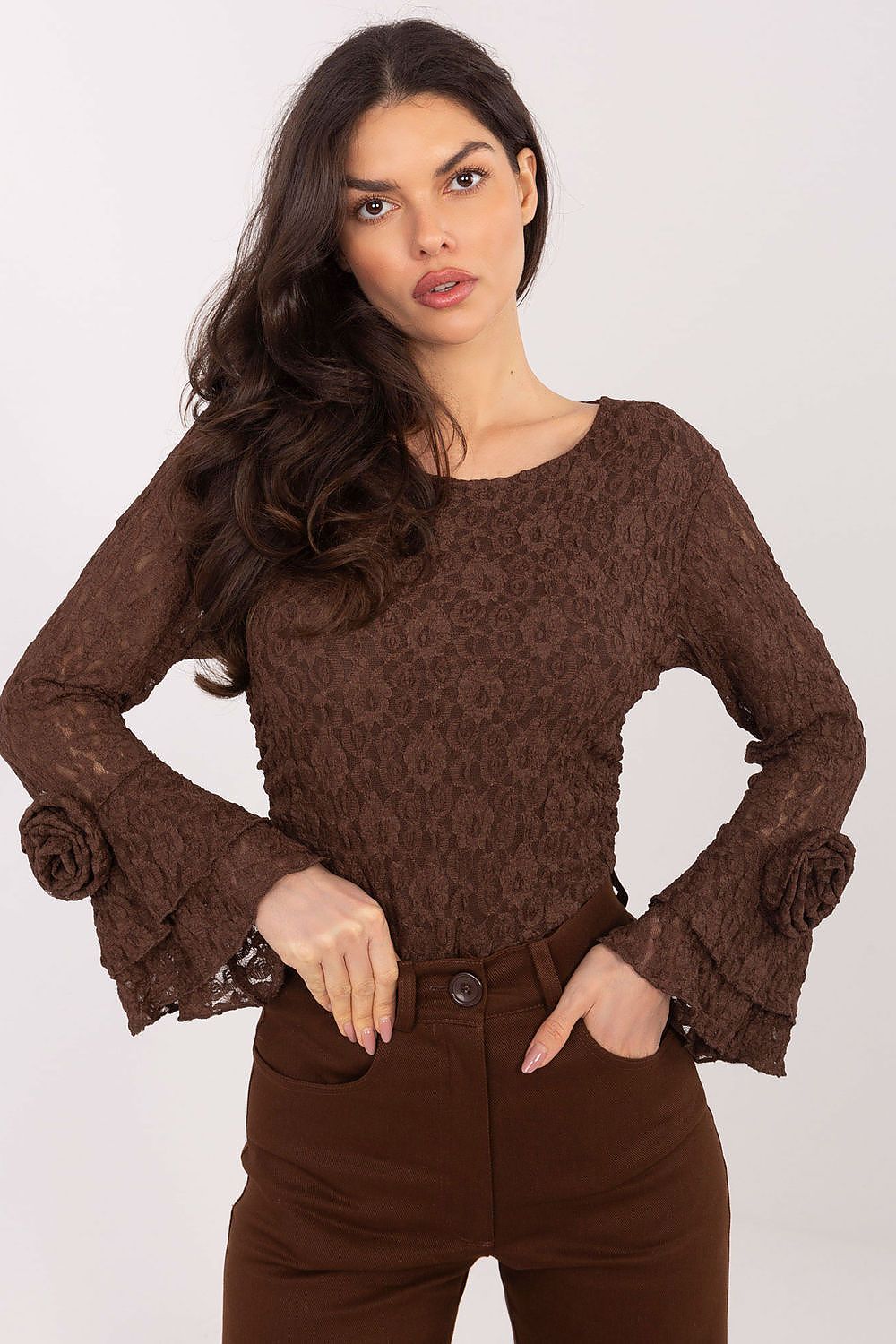  Hedvábná blůza model 222739 Italy Moda 