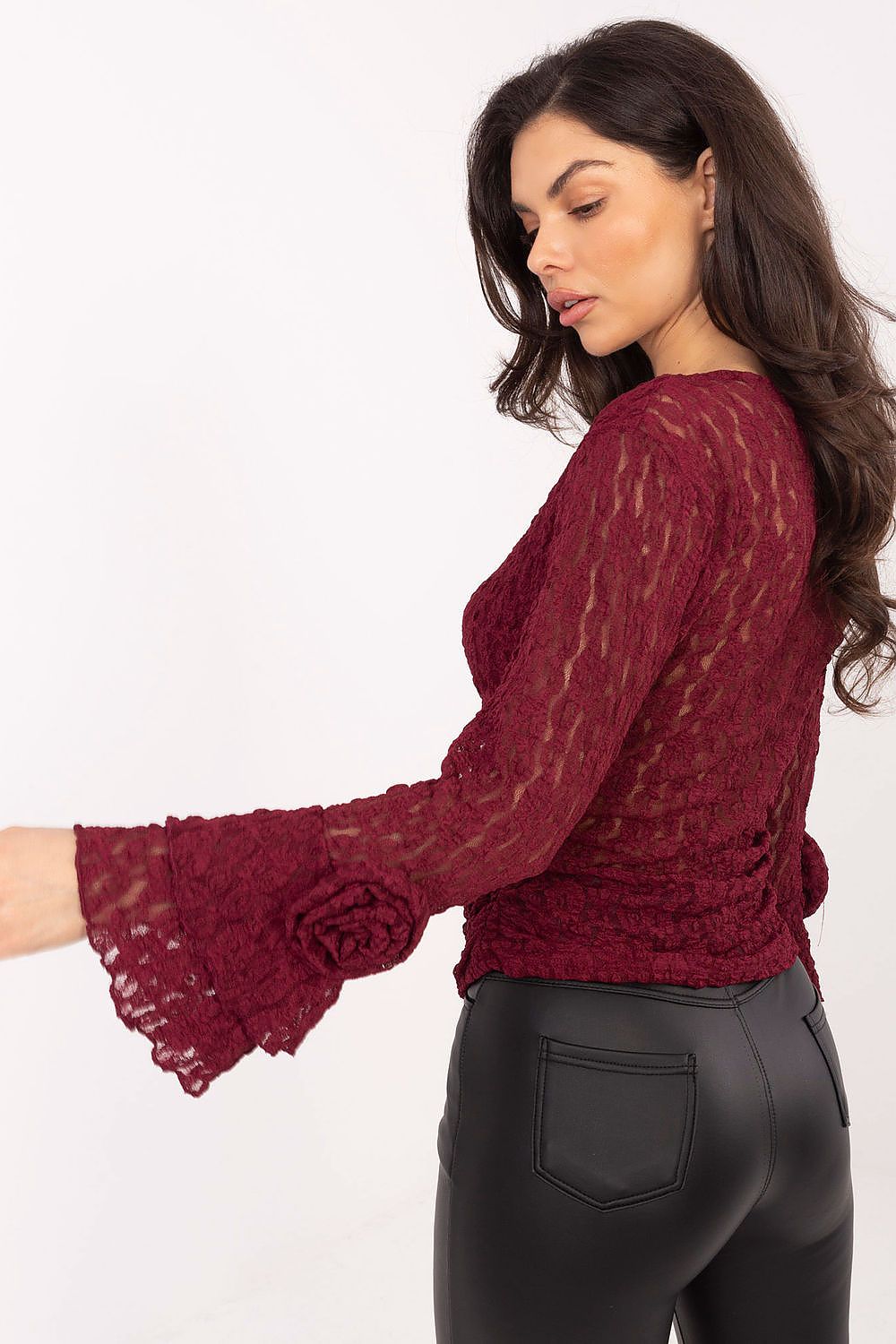  Hedvábná blůza model 222740 Italy Moda 