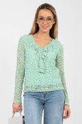  Hedvábná blůza model 223839 Rue Paris 