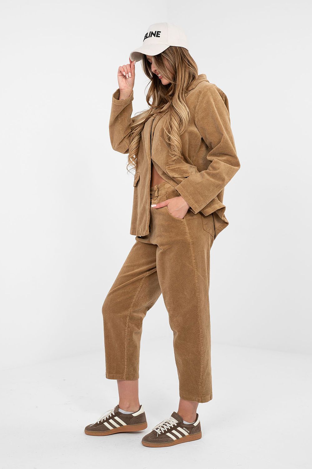  Kordové kalhoty model 224996 Rue Paris 