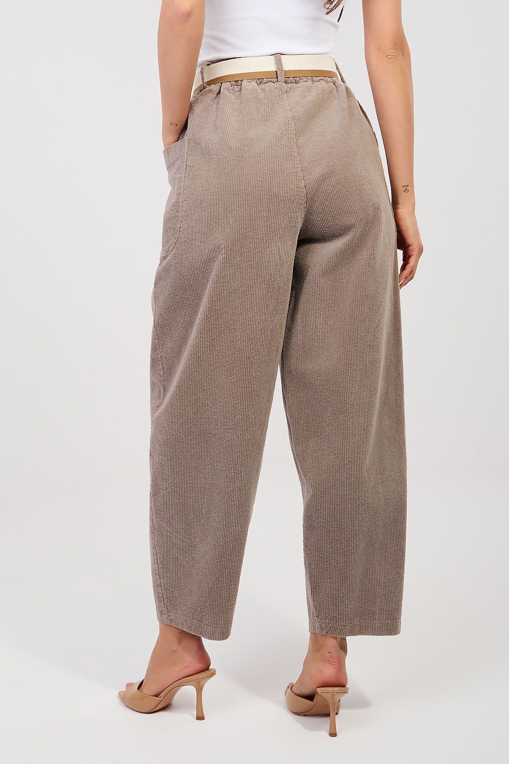  Kordové kalhoty model 225097 Rue Paris 