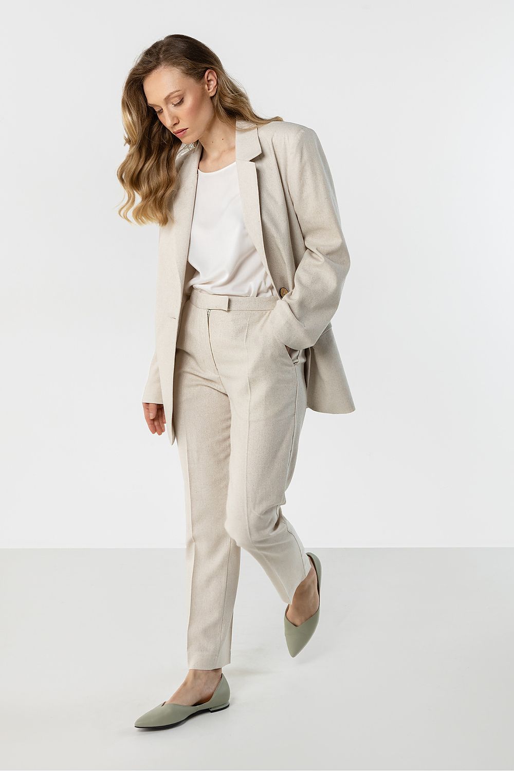 Dámské kalhoty  model 225298 awama 