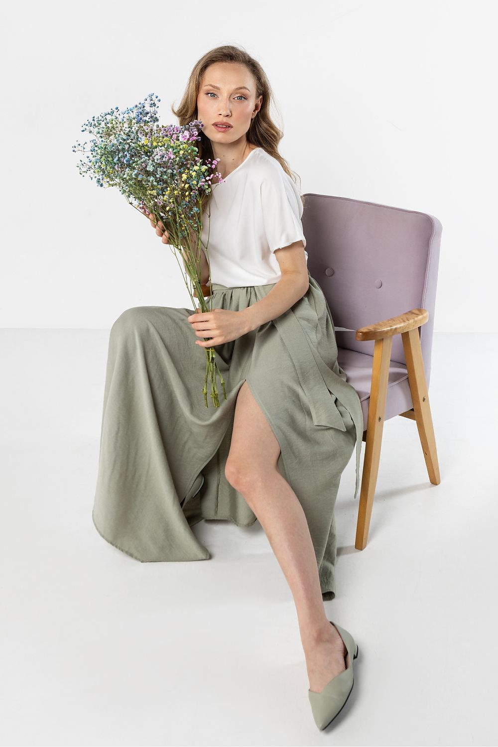  Sukně dlouhá  model 225331 awama 