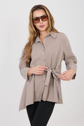  Košile s dlouhým rukávem  model 225421 Rue Paris 