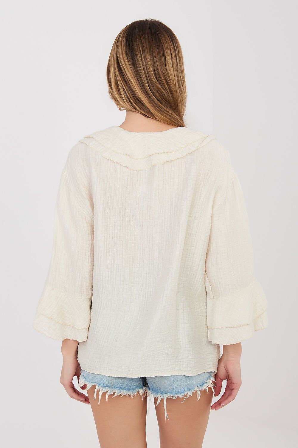  Košile s dlouhým rukávem  model 225519 Italy Moda 